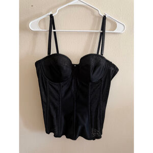 Women's DOMINIQUE Black Lace Bustier Bra